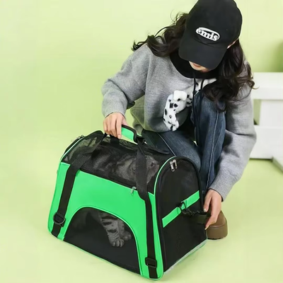 Sac de Transport Respirant pour Chat et Petit Chien